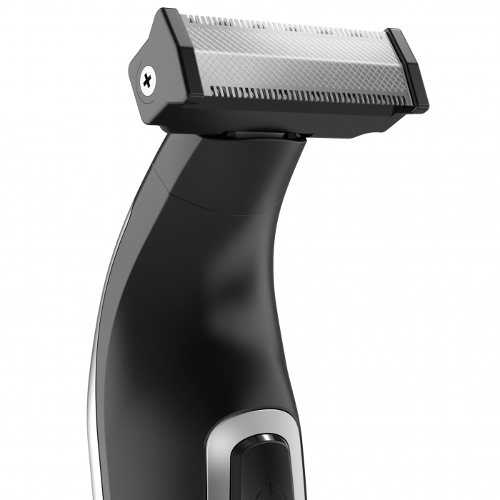 Aparat hibrid de tuns, conturat si barbierit Forever Sharp TN6000F4, lavabil, lame din inox cu autoascutire, 3 piepteni, Negru [6]