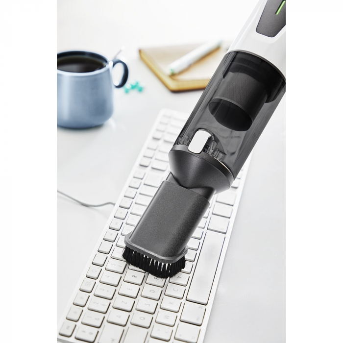 Aspirator de mana Rowenta X-touch AC9736WO, autonomie 10 min, 2 accesorii, recipient 200ml, gri&alb [7]