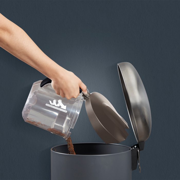 Aspirator fara sac Rowenta Compact Power XXL RO4B30EA, 900W, recipient pentru praf XXL de 2.5 L, filtrare 99.98%, design compact, raza de operare 8.8m, gri [6]