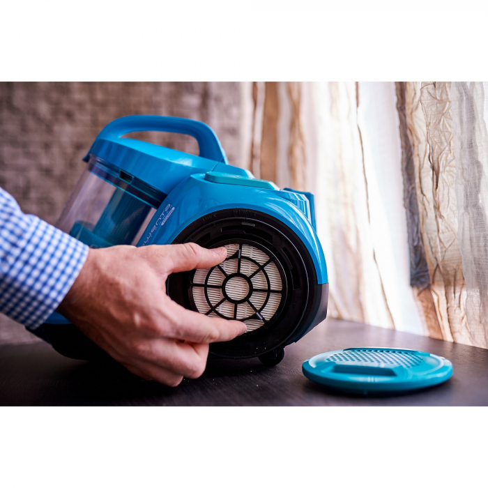 Aspirator fara sac Rowenta Swift Power Cyclonic RO2932EA, 750 W, filtrare tripla, Negru [6]