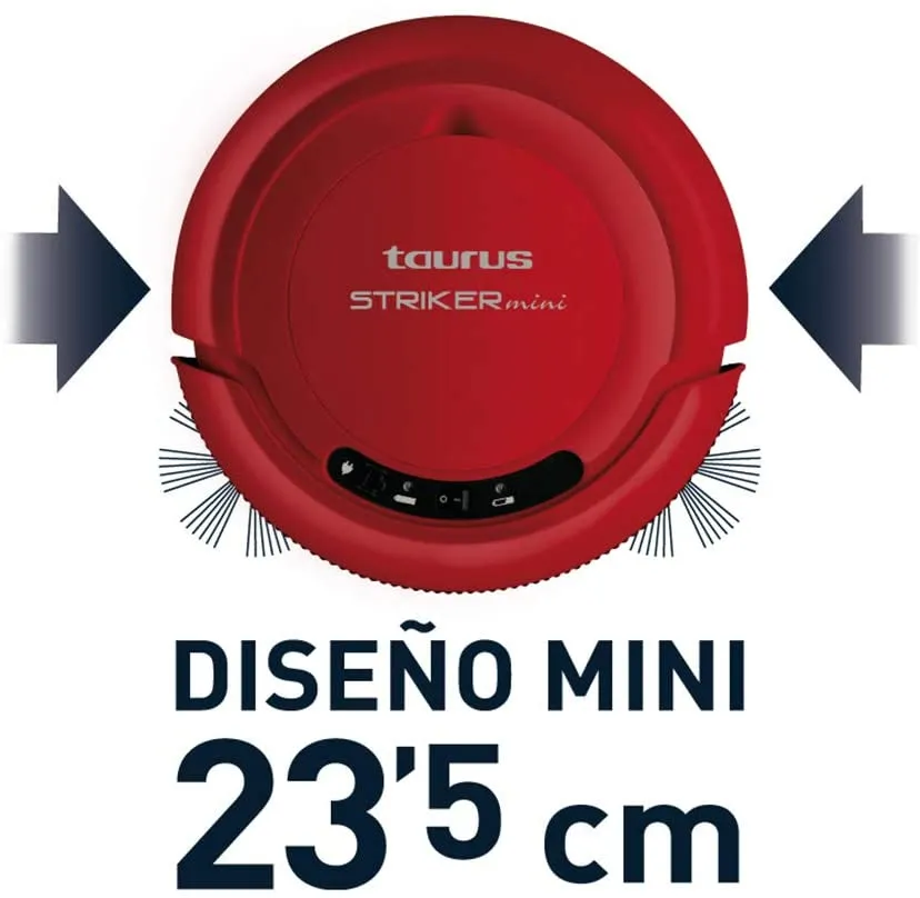 Aspirator Taurus Striker Mini, 14.4V, Autonomie 75 min, Rosu [2]