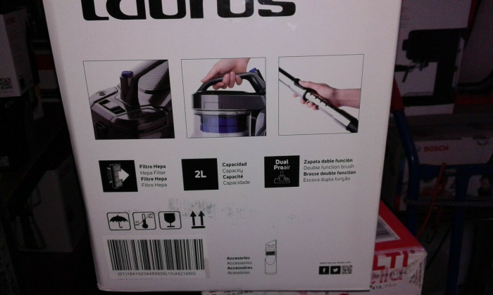 Aspirator Taurus Comet Eco Turbo, 800W, AAA, TurboCyclone, 2 l, filtru Hepa [9]