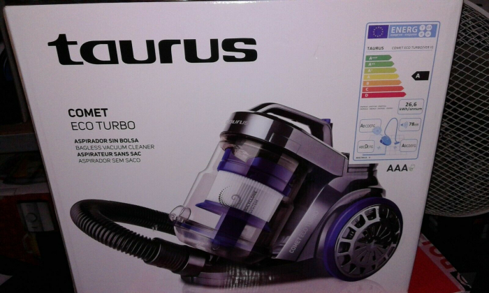 Aspirator Taurus Comet Eco Turbo, 800W, AAA, TurboCyclone, 2 l, filtru Hepa [8]