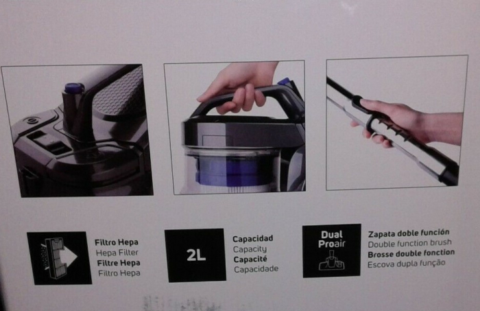 Aspirator Taurus Comet Eco Turbo, 800W, AAA, TurboCyclone, 2 l, filtru Hepa [6]