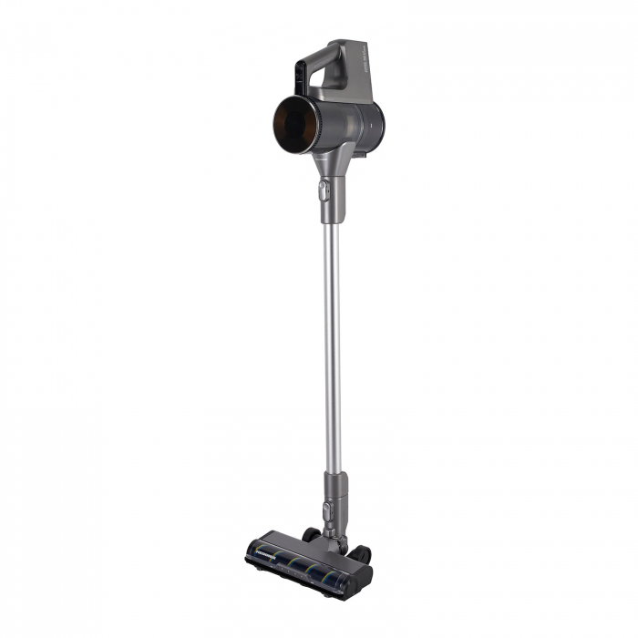 Aspirator vertical Heinner Verticlean Pro HSVC-MBD25.9S, filtrare ciclonica, acumulator li: 25.9v, putere: 450w si 3 viteze , autonomie max 20 min, display led, capacitate 0.7l , filtru hepa, silver [2]