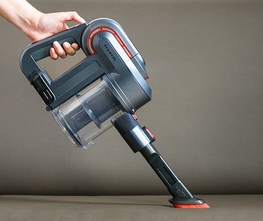 Aspirator Taurus Ultimate Lithium, 22.2 V, Lumina LED, Filtru Hepa, Perie rotativa, Rosu [18]