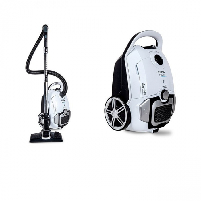 Aspitarot Vivax VC-7004A, Filtru Hepa Polar, Motor Silencer , putere 700W, alb [5]