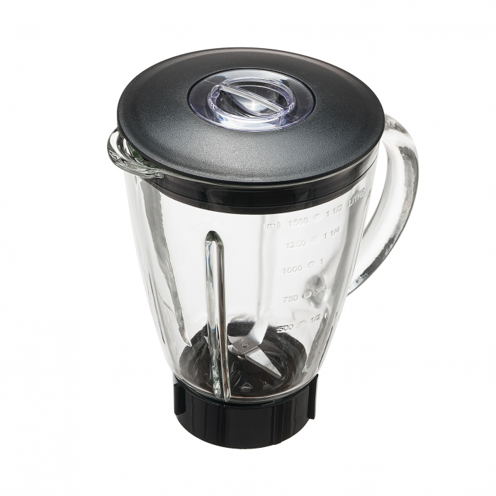 Blender Heinner HBL-550S, 550 W, 1.5 l, 2 viteze + functie Pulse, Negru/Argintiu [4]