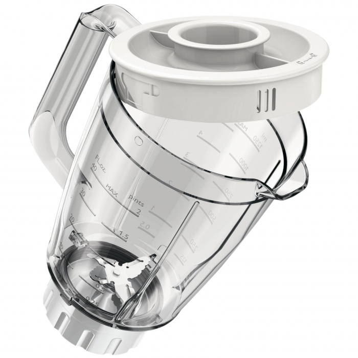 Blender Philips Daily Collection HR2105/00, 400 W, 1.25 l, 2 Viteze, Functie impuls, Alb [5]