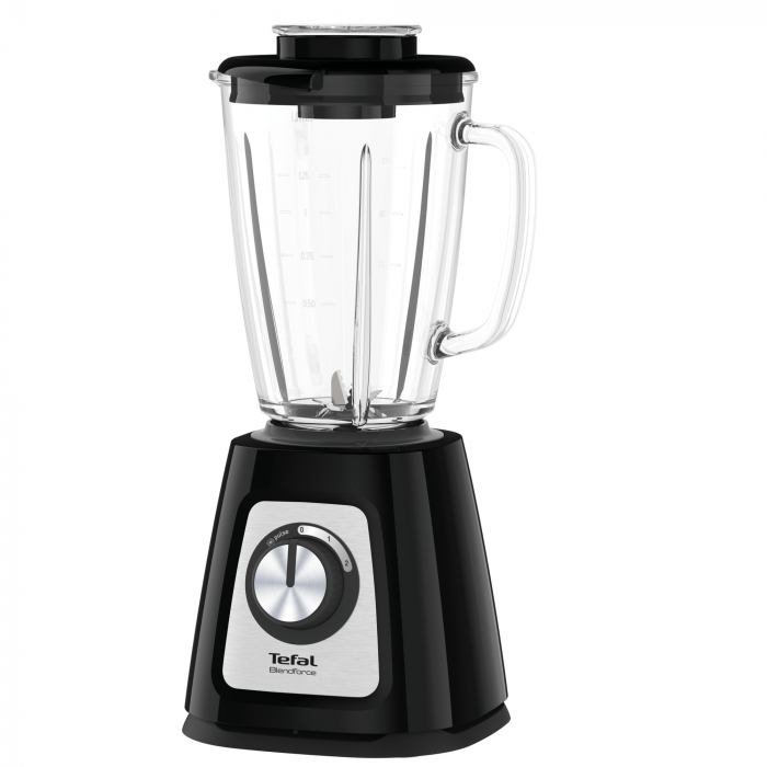 Blender Tefal Blendforce BL438831, 800 W, Powerlix, Smart Lock, 1.75 L, Negru/Gri [3]