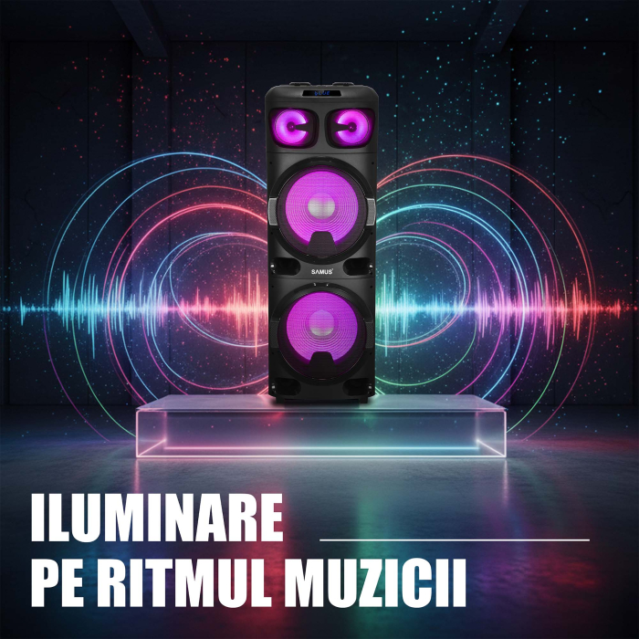 Boxa portabila Samus Phoenix 15, 120 W [33]