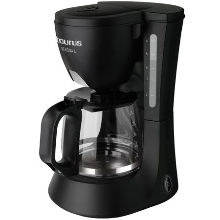 Cafetiera Taurus Verona 6, Sistem antipicurare, Protectie, Auto-oprire dupa 40 min, Negru [6]