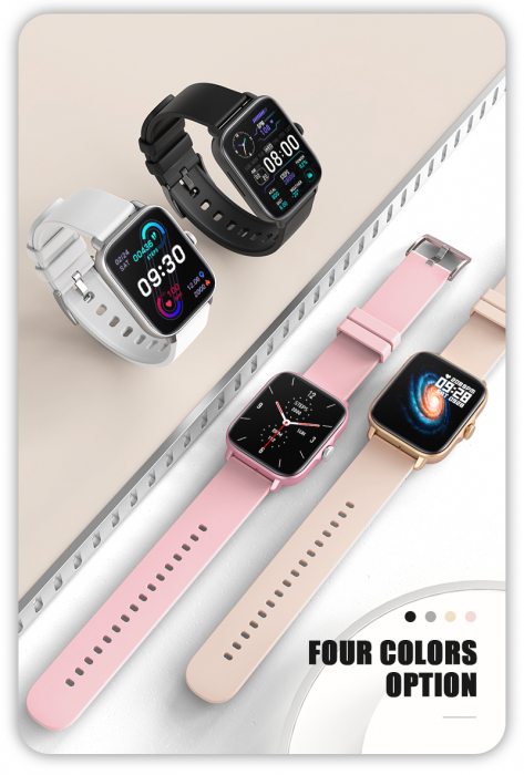 Ceas smartwatch barbati Y22, 1.7" HD, conversatie bluetooth, multi sport, ritm cardiac, ECG, notificari, oxigen, vibratii, BT 5.0, IP67, metalic, negru [4]