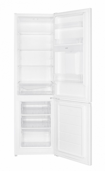 Combina frigorifica Heinner HC-HM260WDE++, clasa energetica: E, capacitate totala: 260L, control electronic, lumina LED, Alb [2]