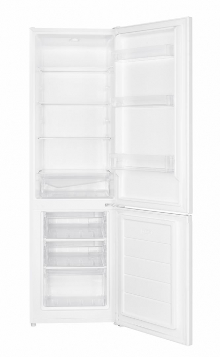 Combina frigorifica Heinner HC-HM262E++, 262 l, Control electronic, Iluminare LED, Usi reversibile, Clasa E, H 180 cm, Alb [2]