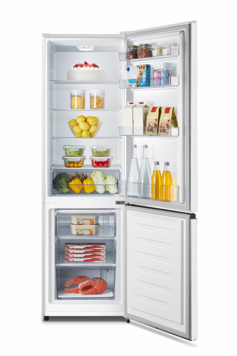 Combina frigorifica Heinner HC-HS269E++, 269 L, Clasa E, Control mecanic, Iluminare LED, 180 cm, Alb [2]
