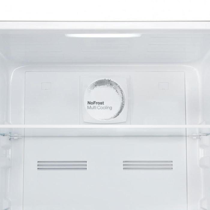 Combina frigorifica Heinner HCNF-V291WDE++, 294 l, No Frost, Clasa E, Dozator de apa, Display interior, Control electronic, Iluminare LED, Alara usa deschisa, H 186 cm, Alb [3]