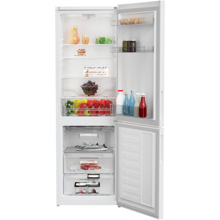 Combina frigorifica Arctic AK60320M40W, 300 l, Clasa E, Garden Fresh, Safety Glass, XXL Bottle, H 185,1 cm, Alb [2]