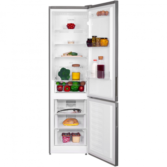 Combina frigorifica Arctic AK60406E40NFMT, 362 l, NoFrost, Display, Air Flow, Clasa E, H 202 cm, Argintiu [3]