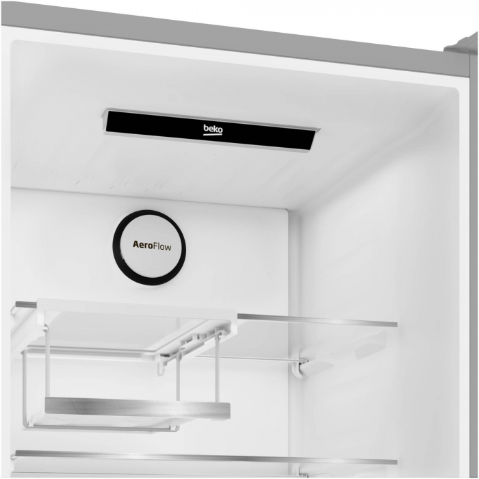 Combina frigorifica Beko B5RCNA405ZXBR, 355 l, No Frost, HarvestFresh, BioCycle, Everfresh+, AeroFlow, Clasa D, H 203.5 cm, Dark Inox [6]