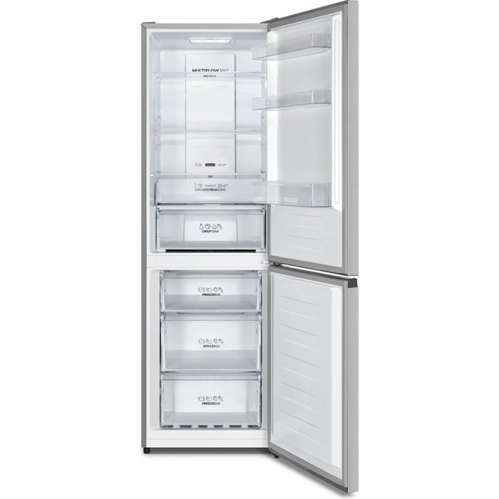Combina frigorifica GORENJE NRK6192AS4, No Frost Plus, 304 l, H 186 cm, Clasa E, argintiu [2]