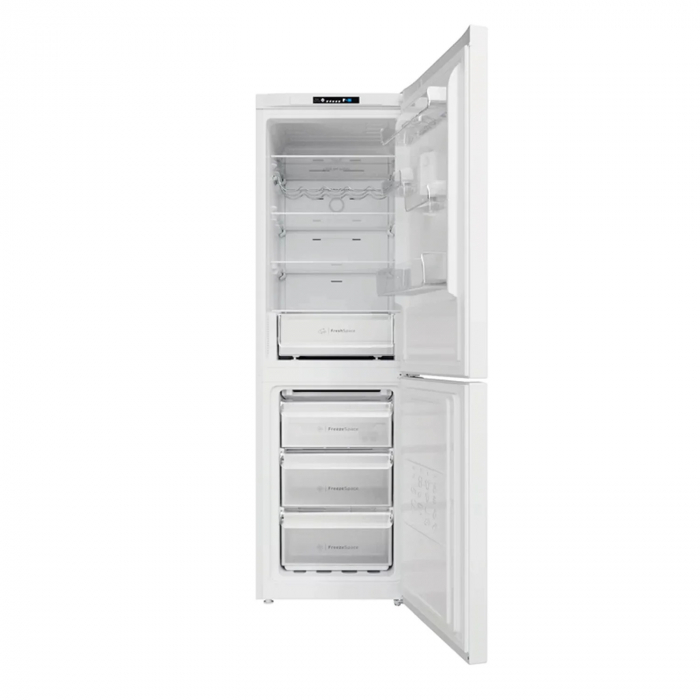 Combina frigorifica Indesit INFC8 TI21W, H 191 cm, No Frost, PUSH & GO, Display intern, 335 l, clasa F, Alb [2]