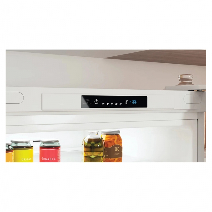 Combina frigorifica Indesit INFC8 TI21W, H 191 cm, No Frost, PUSH & GO, Display intern, 335 l, clasa F, Alb [3]