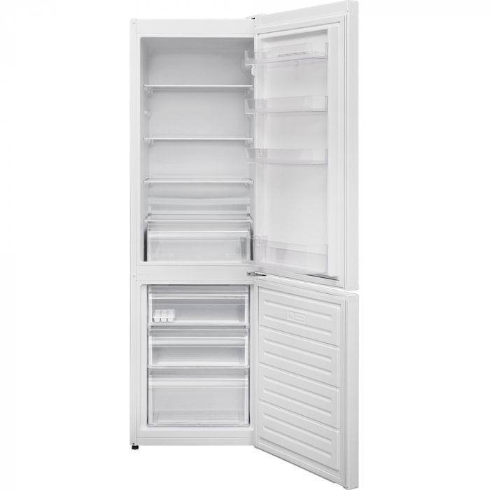 Combina frigorifica Vortex, VK27SWH02V, 268L, Clasa E, Design Compact, Racire Statica, H 170 cm, Alb [2]