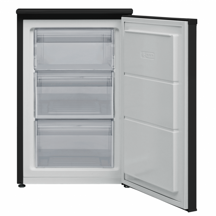 Congelator Heinner HFF-V102BKF+, 102 l, Clasa F, 3 sertare, Control mecanic, H 83.8 cm, Negru - RESIGILAT [2]