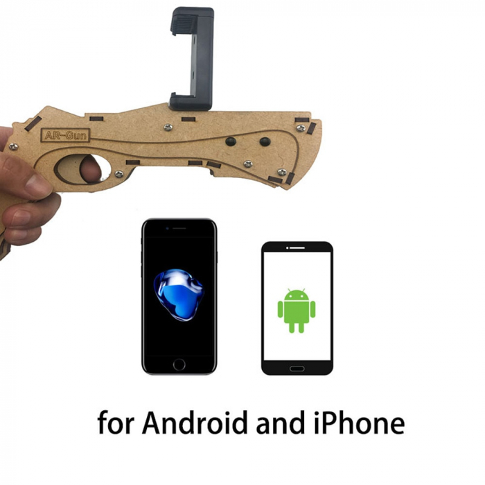 Controller AR Gun Gamepad pentru telefoanele Smartphone cu Bluetooth 4.0 - Phuture® [3]