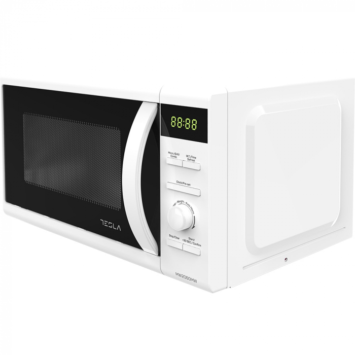 Cuptor cu microunde Tesla MW2060MW 20L, 700W, digital, Alb [2]