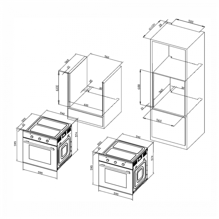 Cuptor electric Pyramis BAS Elegant 1001 IX [2]