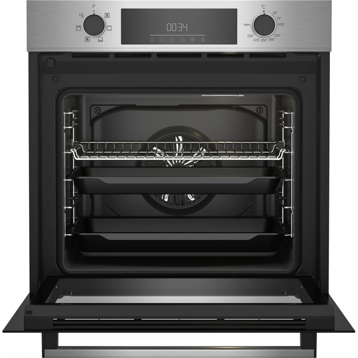 Cuptor incorporabil Beko BBIE12300XD, Electric, 72 l, Grill, SteamShine Cleaning, Timer, Clasa A, Inox [2]