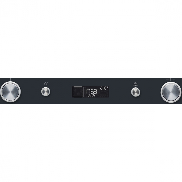 Cuptor incorporabil Hotpoint FI7 861 SH BL HA, Electric, Multifunctional, 8 functii, 73 l, Hidroliza, Grill, Timer, Clasa A+, Negru [3]