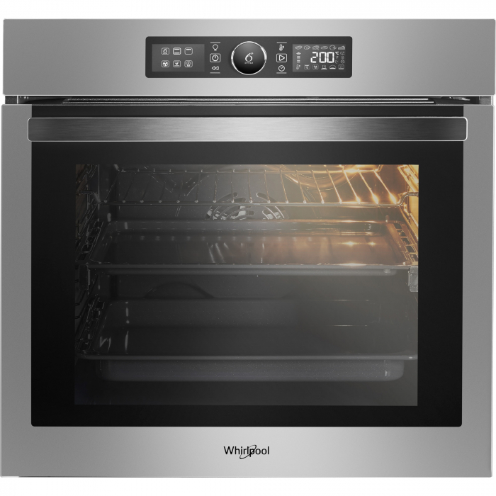 Cuptor incorporabil Whirlpool AKZ9 6220 IX, Electric, 73 l, Multifunctional, Touch control, Grill, Autocuratare hidrolitica, Clasa A+, Inox [2]