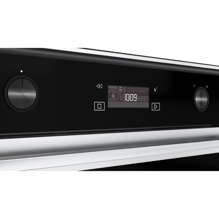 Cuptor incorporabil Whirlpool W7 OM5 4S P, 73l, A+, Maxi Cook, Turbo Grill, Autocuratare pirolitica, Negru/Inox [5]