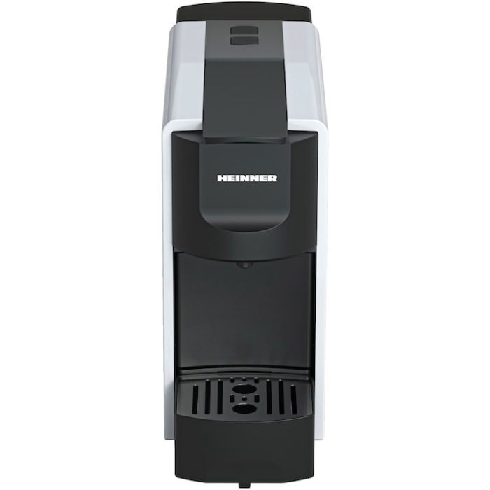 Espressor cu capsule Heinner Espressocraft HEMC-DD20WHBK, 1140 W, Compatibil Nespresso, 20 bar presiune, Rezervor apa 0.6l, Durata incalzire 40s, Sistem control temperatura, Temperatura cafea: 72-84°C, Oprire automata, Alb/Negru [2]