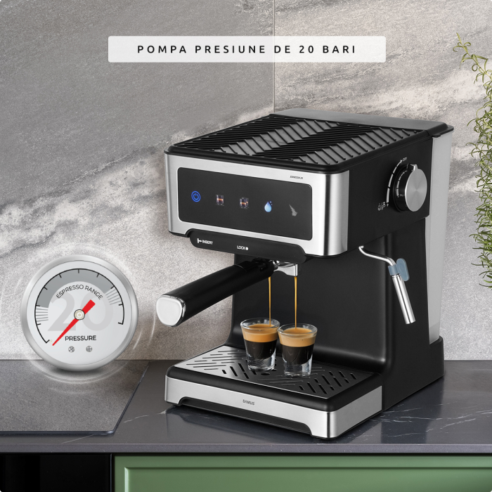 Espressor Samus Espressia 20, 1150 W, Abur [3]