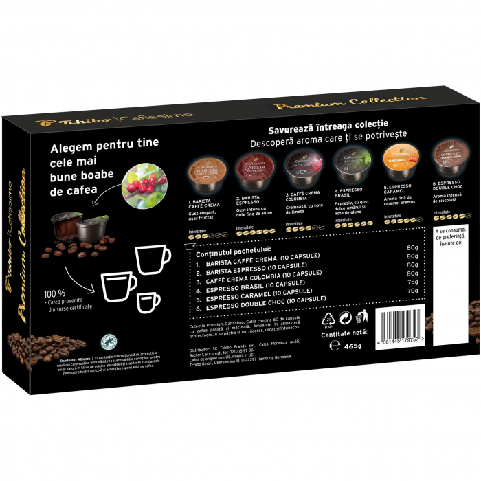 Espressor Tchibo Cafissimo Pure Plus 531295, 800 ml, 15 bari, 1250W, capsule, Rosu + Premium Collection [3]