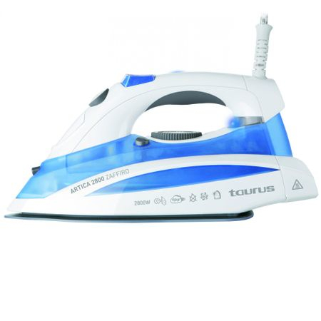 Fier de calcat Taurus Artica 2800 Zaffiro, Talpa Zefir, 2800W, 0.35l ,Alb-Albastru [11]