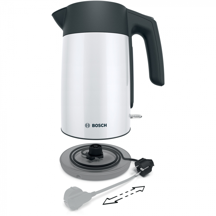 Fierbator apa Bosch TWK7L461, 2400W, 1,7L, Alb [3]