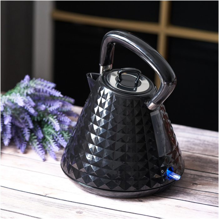 Fierbator electric FRAM FEK-2200BK, 3000W, capacitate 1.5 L, Negru [5]