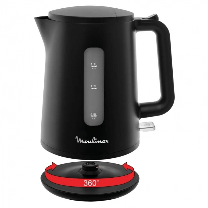 Fierbator Moulinex BY200810, 1.7 litri, Negru [3]