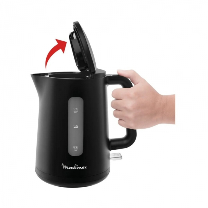 Fierbator Moulinex BY200810, 1.7 litri, Negru [2]