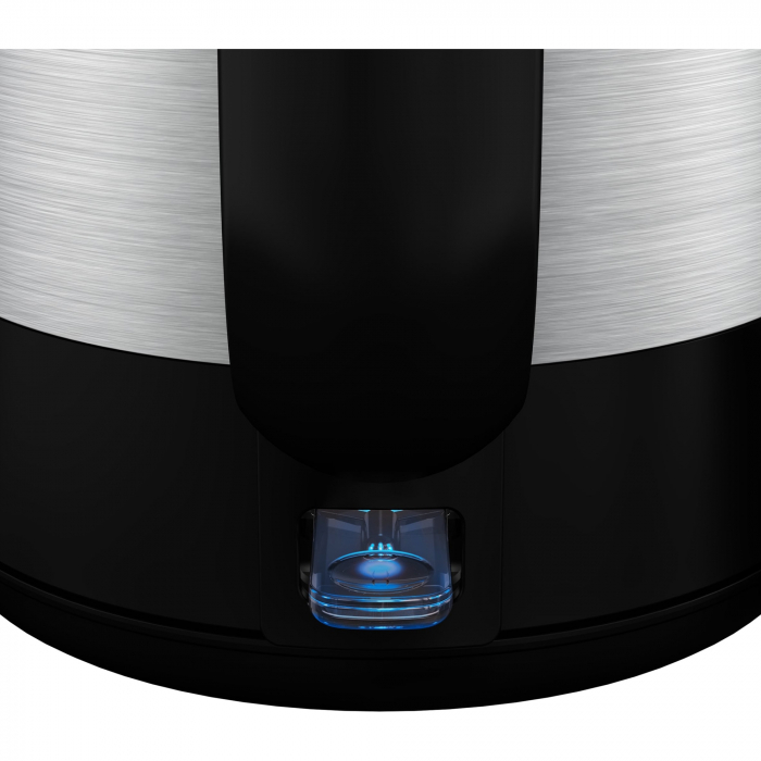 Fierbator Tefal Equinox BI520D10, 2200 W, 1.7L, baza rotativa, monitorizare nivel apa, gri/negru [5]