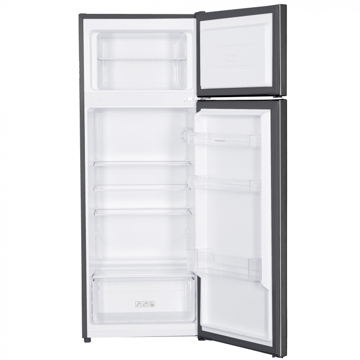 Frigider cu doua usi Heinner HF-H2206BKF+, 205 l, Clasa F, H 143 cm , Negru [2]