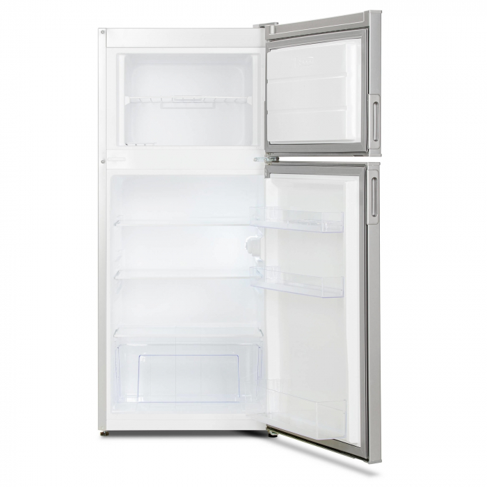 Frigider cu doua usi LDK Boreal DDS230IH, 168 l, Clasa F, Termostat ajustabil, H 123 cm, Argintiu [5]
