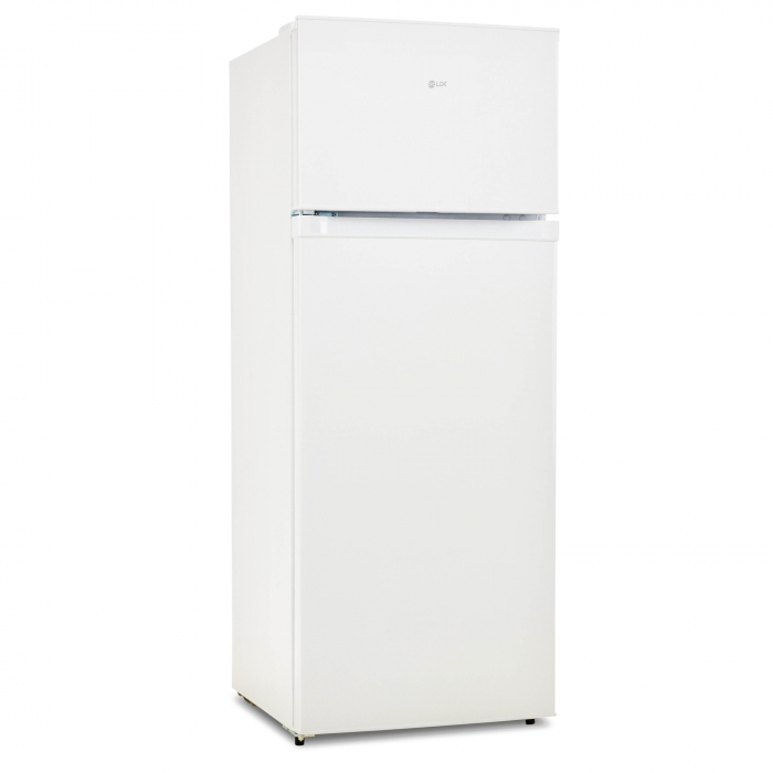 Frigider cu doua usi LDK LF-220EW. Clasa E, Capacitate 210 l, Termostat ajustabil, Iluminare LED, H 143 cm, Alb [6]