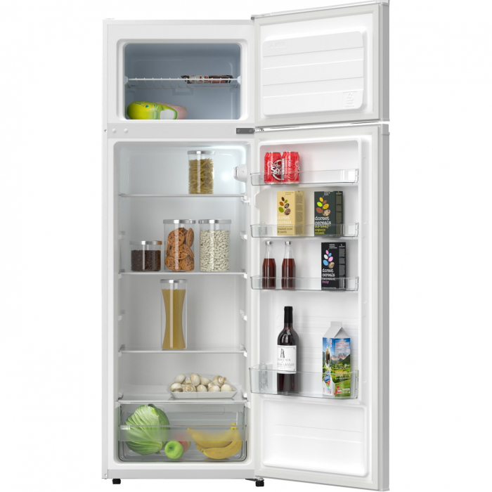 Frigider cu doua usi Tesla RD2400ME, 235 l, Clasa E, Iluminare LED, H 159 cm, Alb [2]