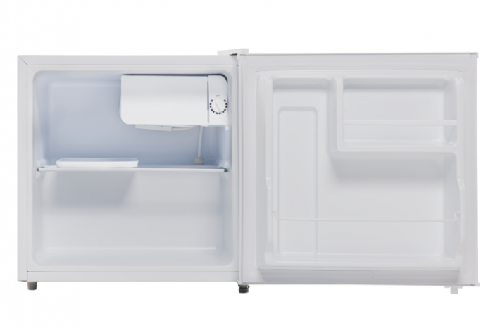 Frigider minibar cu o usa VIVAX MF-45E, 43L, Clasa E, Termostat reglabil, Compartiment gheata, Usa reversibila, Suprafata painted metal, Raft de Sticla securizata, H 50 cm, Alb [3]